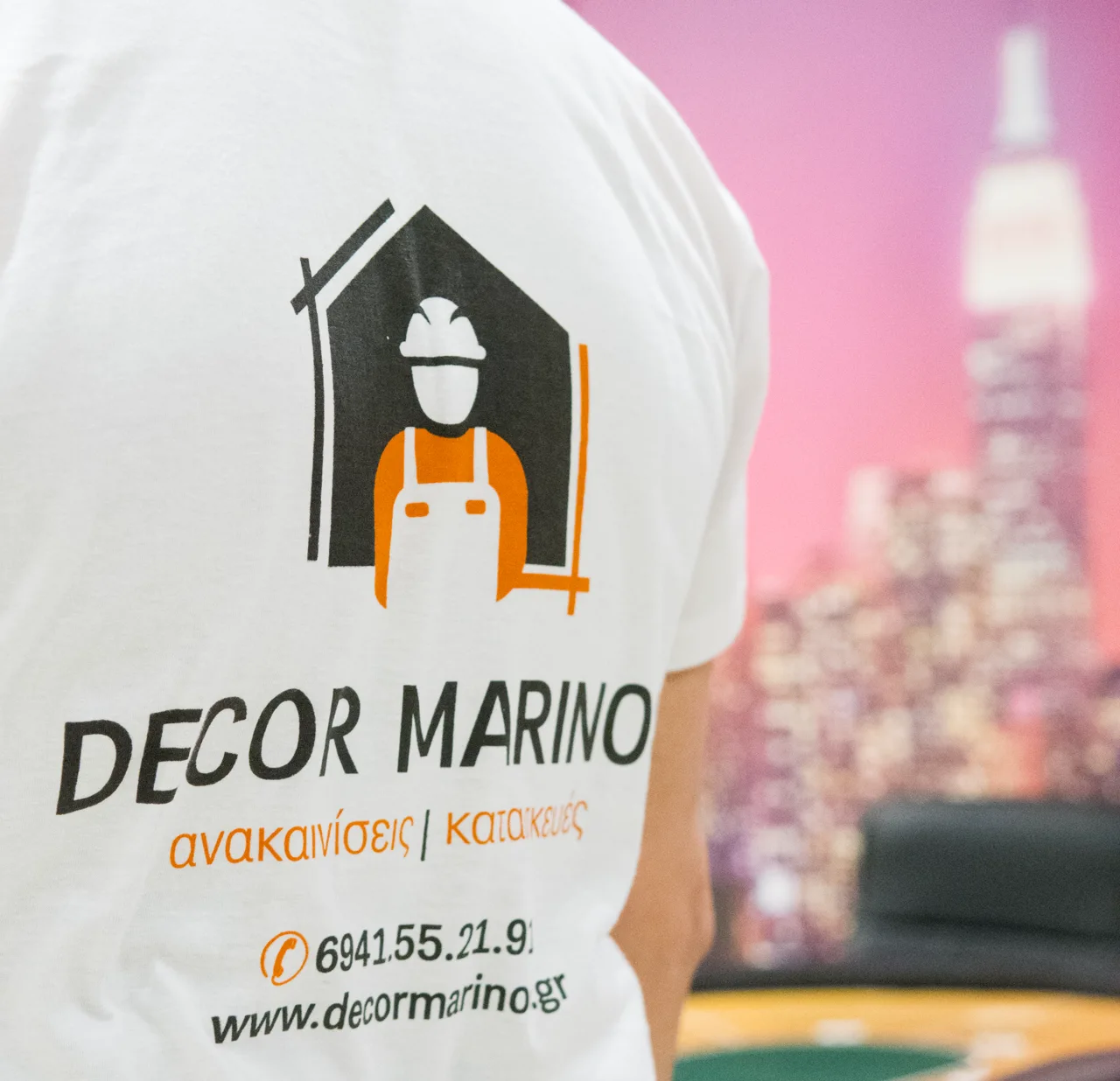 Η ταυτότητα της Decor Marinos από το αρχείο της εταιρείας